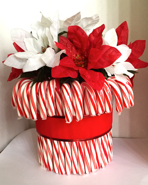 CandyCaneVaseCraftProject The Castle Group Interesting Candy Cane Themed Decorations CandyCaneVaseCraftProject The Castle Group Interesting Candy Cane Themed Decorations