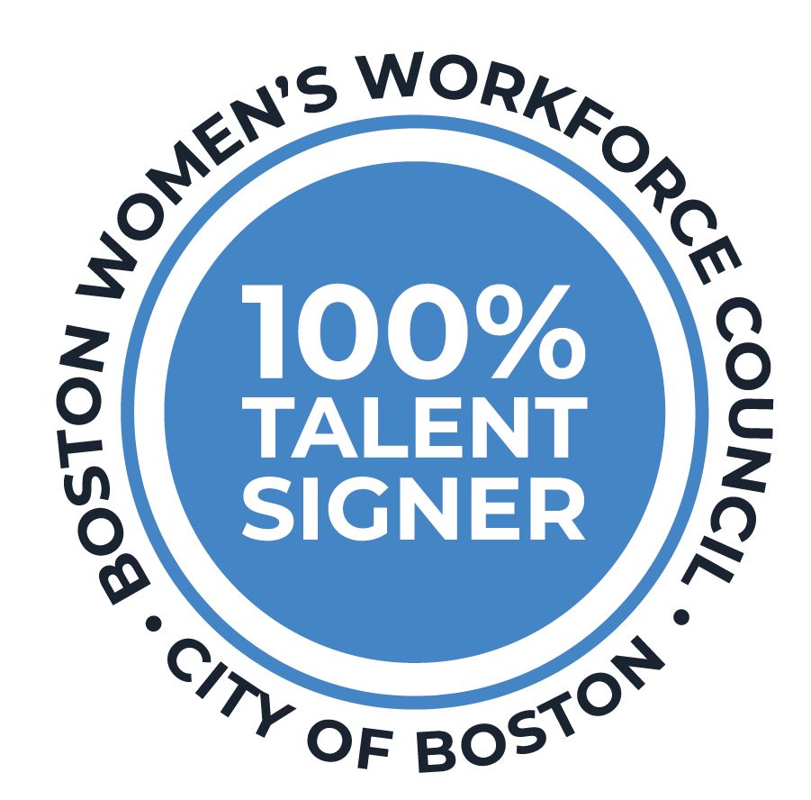 Boston Women's Workforce Council 100% Talent Signer