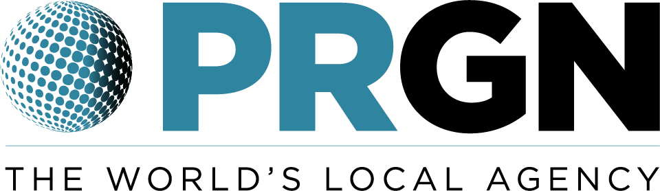 PRGN logo, The World's Local Agency