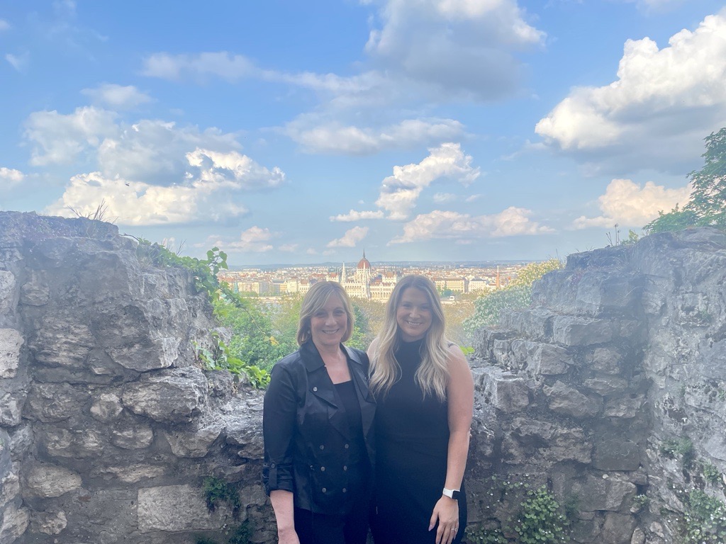 Wendy & Paige in Budapest