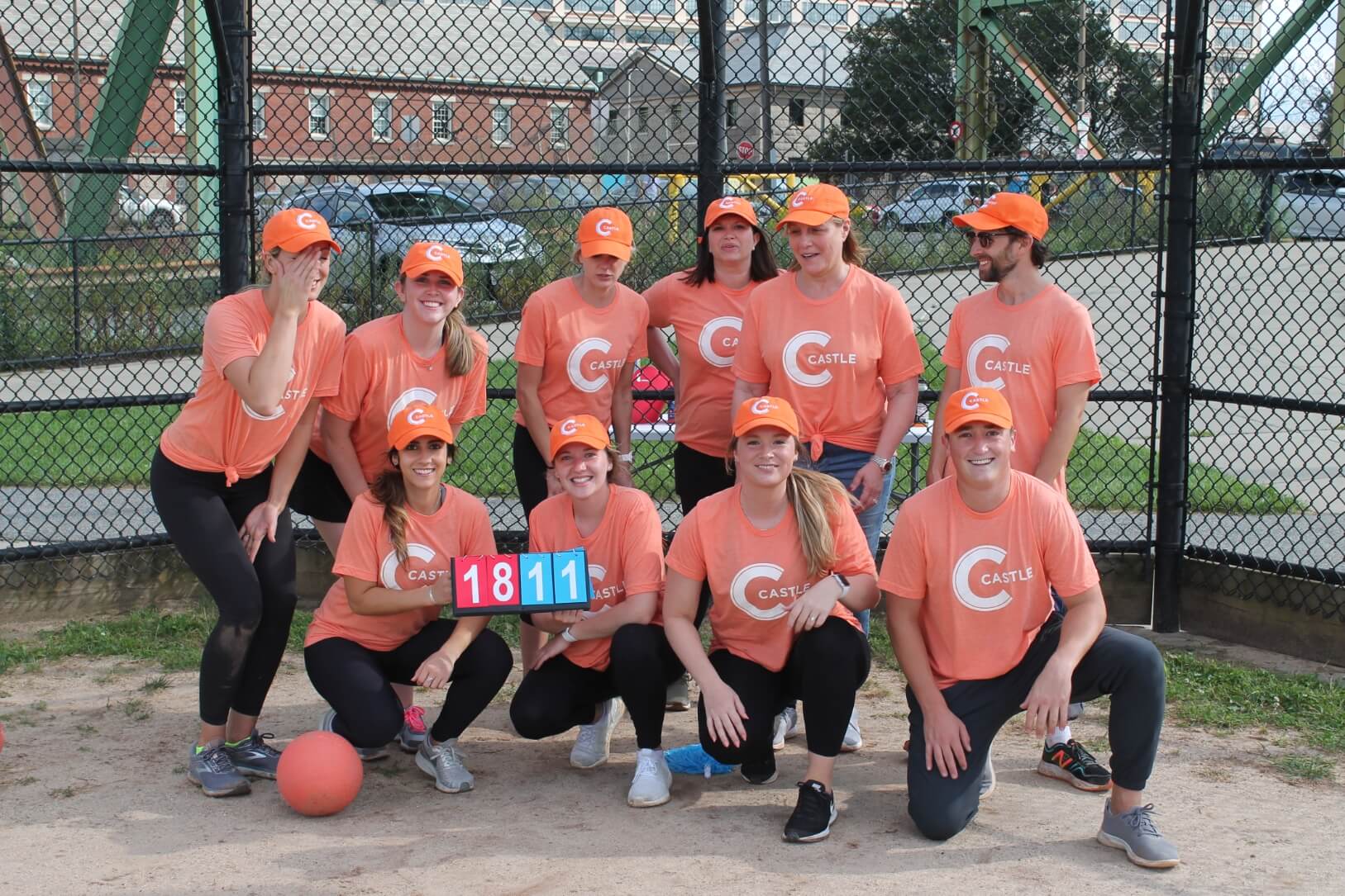 Castle's team together at Spring Fling